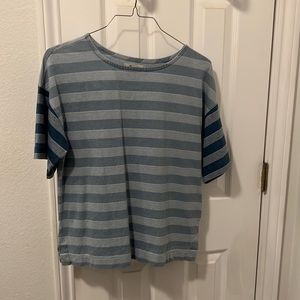 Madewell striped tee shirt. Lightly used .